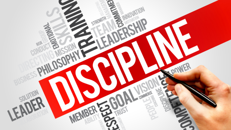 How to Make the Importance of Discipline a Habit
