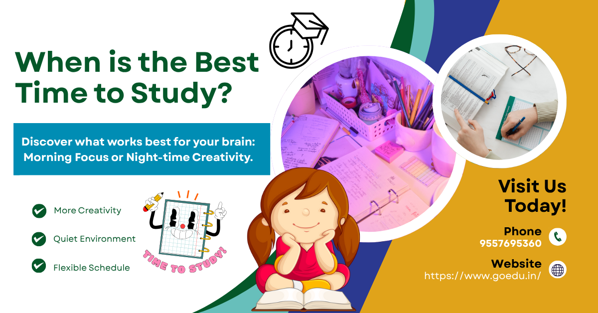 Best time to study