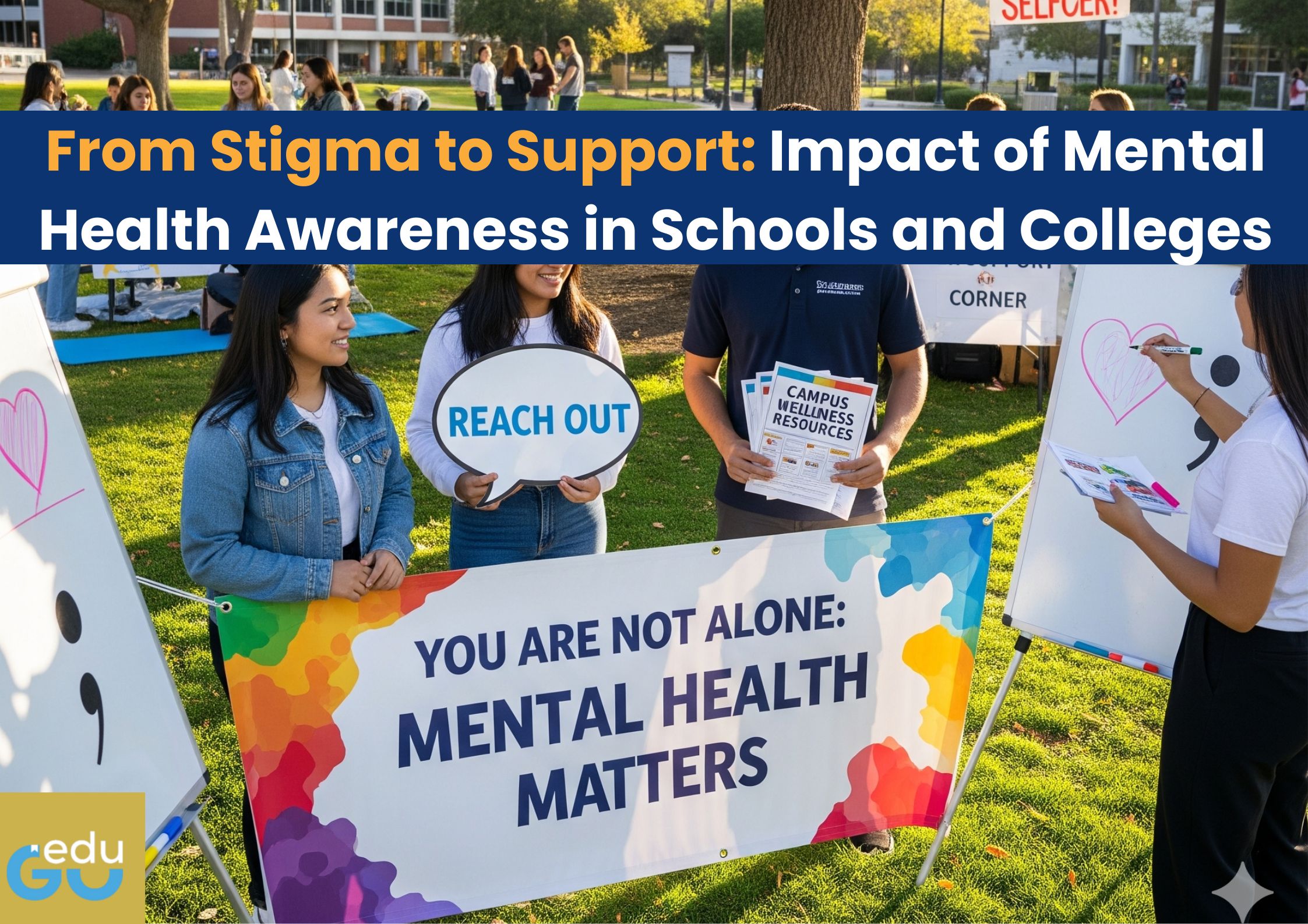 From Stigma to Support: Impact of Mental Health Awareness in Schools and Colleges