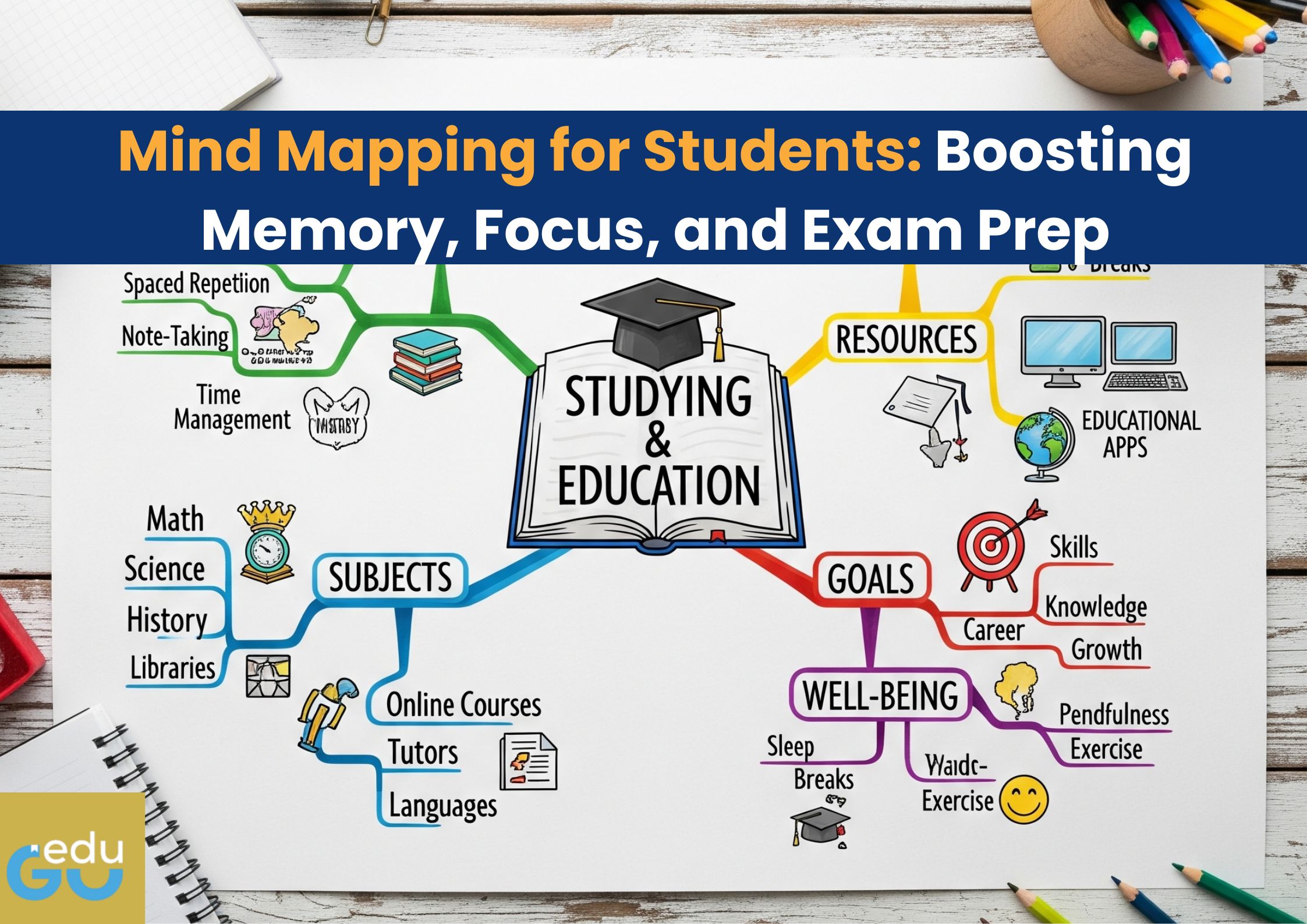 Mind Mapping for Students: Boosting Memory, Focus, and Exam Prep
